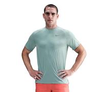 Nike Stride Running Shirt Men - Turquoise, Silver, Size L