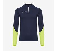 Nike Strike 23 Drill Top Mens Large Blue Yellow Zip Dri-Fit Breathable