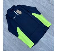 Nike Strike Dri Fit Half Zip Long Sleeve Track Top - Obsidian/Volt [DR2294-452]