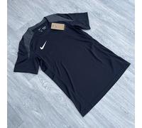 Nike Strike Dri Fit Short Sleeve Training Run Gym Top - Black [FN2399-010]