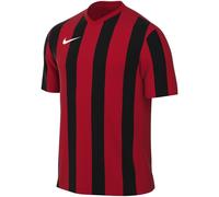 Nike Striped Division V Jersey S/S - University Red/Black/White