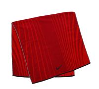 Nike Striped Jacquard Towel, Gym RED/Challenge RED/Midnight Navy, L