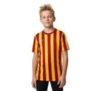Nike Striped Short Sleeve T-shirt Red 12-13 Years
