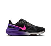 Nike Structure 25 Stability Running Shoe Men - Black, Violet, Size 9.5