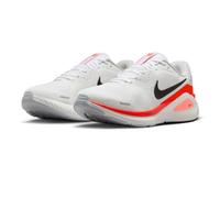 Nike Structure 26 Men's Running Shoes | UK 10.5 in White/Black/Bright Crimson