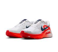 Nike Structure Plus Men's Running Shoes | UK 8.5 in White/Midnight Navy/Bright Crimson