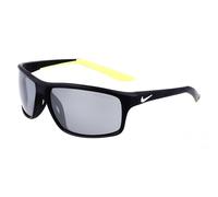 NIKE Sunglasses ADRENALINE 22 N IU4633X - Sport wrap, 64mm Lens, BLACK/SILVER FLASH/Eye siz