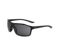 Nike Sunglasses Vision Windstorm - Matte Black Plastic Wraparound, Cool Grey Lenses CAT 3