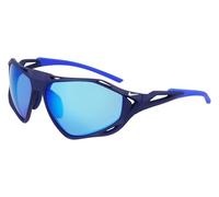 NIKE Sunglasses ZEUS RISE N IU4708X - Performance shield, 63mm Lens, MATTE VOID BLUE/BLUE MIRRO