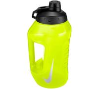 Nike Super Jug 72oz 2129ml Drinking Bottle Sports Bottle Fitness Training Large Water Bottle, Volt/Black/Metallic Silver