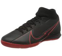 Nike Superfly 7 Academy IC Futsal Shoe, Black/Black-DK Smoke Grey, 2.5 UK