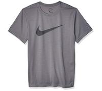 Nike Superset Hbr Crew T-Shirt - Gunsmoke/Black, X-Large