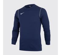 Nike Sweatshirt Mens Large Navy Blue Dri-Fit Fleece Lined Crew Neck Pullover