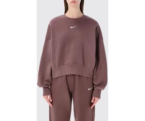Nike Sweatshirt Woman color Burgundy - Size: L - female