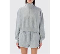 Nike Sweatshirt Woman color Grey - Size: S - female