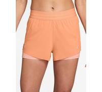 Nike Swift 2-in-1 Running Shorts Orange