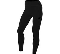 Nike Swift 7/8 Training Leggings with High Waistband and Pockets (Women), Black/Reflective Silv, HJ2252-010, 2XL