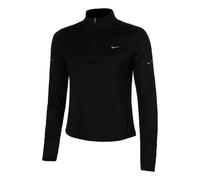 Nike Swift Women's Dri-FIT UV 1/4-Zip Running Top - Black - Polyester/Elastane XL (UK 20-22)