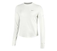 Nike Swift Women's Dri-FIT UV Long-Sleeve Crew-Neck Running Top - White - Polyester/Elastane XL (UK 20-22)