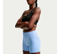 Nike Swift Running tights Women - blue, silver, Size XL
