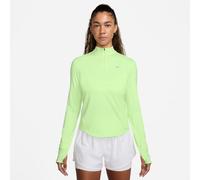 Nike Swift UV Half-Zip Running Shirt Women - Lime, Size XL
