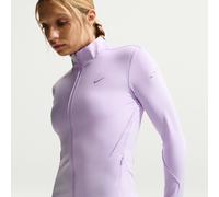 Nike Swift Women's Dri-FIT Full-Zip Mid-Layer Running Top - Purple - Polyester/Elastane L (UK 16-18)