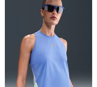 Nike Swift Women's Dri-FIT Running Tank Top - Blue - Polyester/Elastane L (UK 16-18)