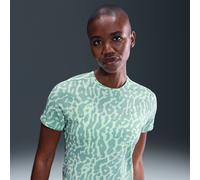 Nike Swift Women's Dri-FIT Short-Sleeve Running Top - Green - Polyester/Elastane L (UK 16-18)