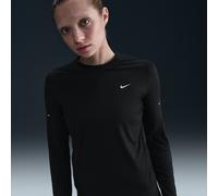 Nike Swift Women's Dri-FIT UV Long-Sleeve Crew-Neck Running Top - Black - Polyester/Elastane XXL (UK 24-26)