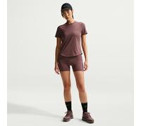 Nike Swift Women's High-Waisted 10cm (approx.) Tight Running Shorts with Pockets - Purple - Polyester/Elastane L (UK 16-18)