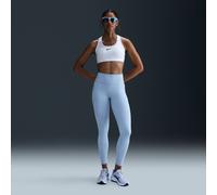 Nike Swift Women's High-Waisted 7/8 Running Leggings with Pockets - Blue - Internal Drawcord XXL (UK 24-26)