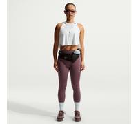 Nike Swift Women's High-Waisted 7/8 Running Leggings with Pockets - Purple - Internal Drawcord M (UK 12-14)