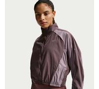 Nike Swift Women's Repel UV-Protection Running Jacket - Purple - This Product Provides Uva And Uvb Protection From The Sun Only In The Areas Covered By The Garment M (UK 12-14)