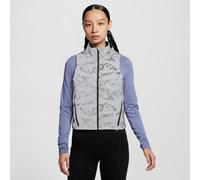 Nike Swift Women's Therma-FIT ADV Reflective Design Running Vest - Grey - Polyester XL (UK 20-22)
