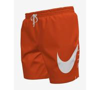 Nike Swim 7 Volley Swim Shorts Intense Orange White - L