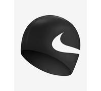 Nike Swim Big Swoosh Silicone Swimming Cap Black White