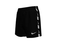 NIKE Swim Breaker Logo Tape 4" Volley Short Black