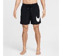 Nike Swim Breaker Men's 18cm (approx.) Fully Lined Volley Shorts - Black - Nylon L