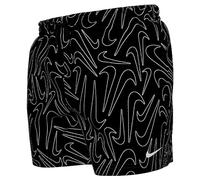 Nike Swim Breaker Tossed Swoos 5´´ Volley Swimming Shorts Black 2XL Men