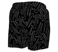 Nike Swim Breaker Tossed Swoos 5´´ Volley Swimming Shorts Black 2XL Men