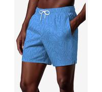 Nike Swim Breaker Tossed Swoos 5Inch Volley Swimsuit Light Blue - XXL