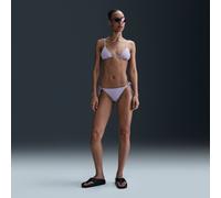 Nike Swim Essential Women's Tie-String Bikini Bottoms - Purple - Polyester/Elastane XL (UK 20-22)