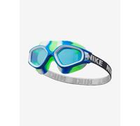 Nike Swim Expanse Swimming Goggles Green Blue with Clear Lenses Kids