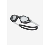 Nike Swim Flex Fusion Pro Goggles Black White With Clear Black Lenses