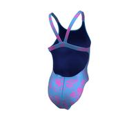 Nike Swim Hydrastrong Multi Print Fastback Swimsuit Blue 32 Woman