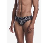 Nike Swim Hydrastrong Water ST Brief Swimsuit Black White - 34