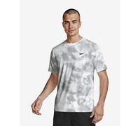 Nike Swim Hydroguard short sleeve T-shirt white grey - M