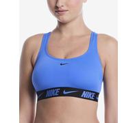 Nike Swim Logo Tape Bikini Top Light Blue Women - M