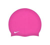 NIKE Swim Performance Solid Silicone Cap (Pink Prime, One Size)