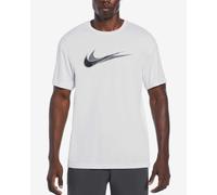 Nike Swim Stacked Swoosh Short Sleeve Pure White T-shirt - M